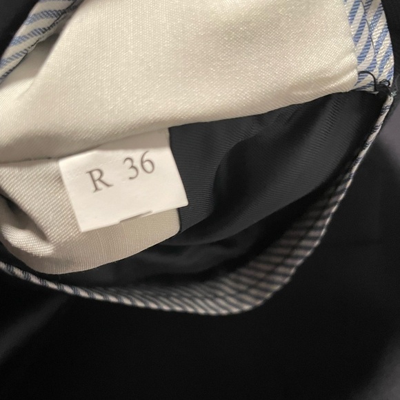 Tommy Hilfiger 100% Wool Suit, Jacket Size 36R Pants Size 30R Black EUC - Picture 3 of 16